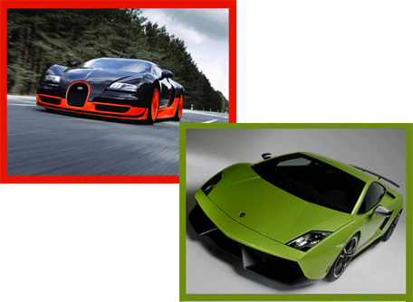 Bugatti Veyron 16.4 Super Sport, Lamborghini Gallardo LP570-4 Superleggera 
